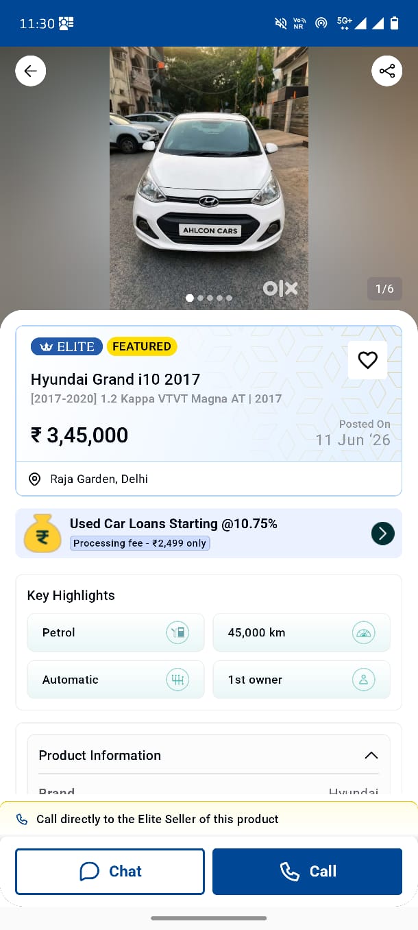New OLX Ad Detail Page UI
